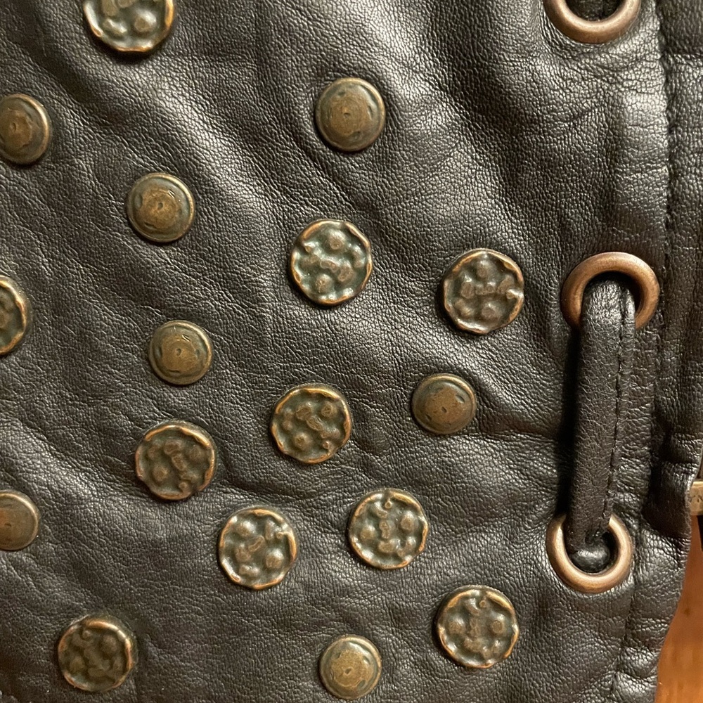Harley Davidson lambskin Vest with embellishments - Picture 8 of 11